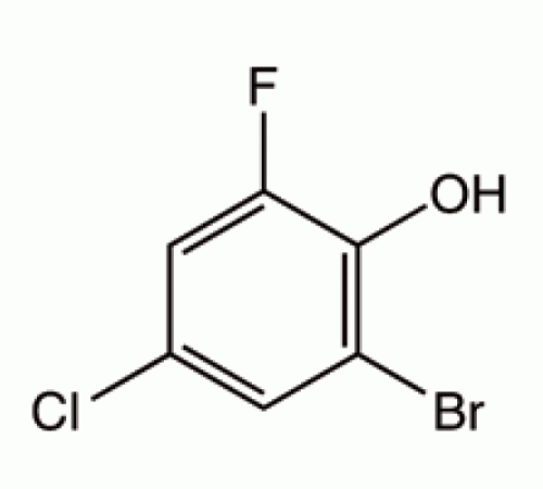 2-бром-4-хлор-6-фторфенола, 97%, Alfa Aesar, 5 г