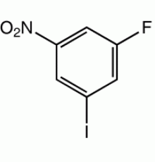 1-фтор-3-йод-5-нитробензол, 98%, Acros Organics, 1г