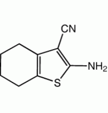 2-Амино-4,5,6,7-тетрагидро-бензо [b] тиофен-3-карбонитрил, 97%, Alfa Aesar, 1г
