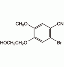 2-бром-4- (2-гидроксиэтокси) -5-метоксибензонитрила, 99%, Alfa Aesar, 250 мг