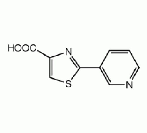 2 - (3-пиридил) тиазол-4-карбоновой кислоты, 97%, Alfa Aesar, 5 г