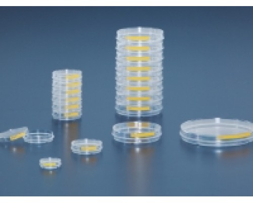 Чашки Петри культуральные, d= 40 мм, рабочая поверхность 9,2 см2, PS, стерильные