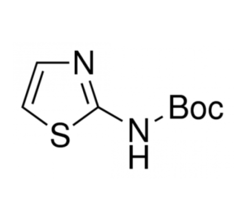 2 - (Boc-амино) тиазол, 97%, Alfa Aesar, 30 г