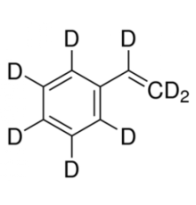 Стирол-d8, для ямр , 98+ атом.% D, стаб., Acros Organics, 1г