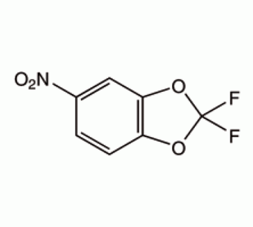 2,2-дифтор-5-нитро-1, 3-бензодиоксол, 97 +%, Alfa Aesar, 1г