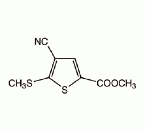 Метиловый эфир 4-циано-5- (метилтио) тиофен-2-карбоновой кислоты, 97%, Alfa Aesar, 250 мг