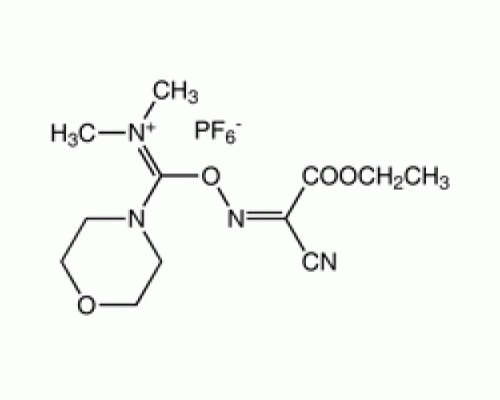 (1-циано-2-этокси-2-оксоэтилиденаминоокси) диметиламино-морфолинокарбений гексафторфосфат, 98%, Alfa Aesar, 100 г