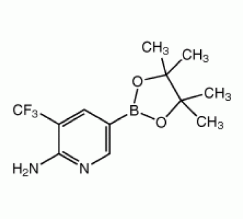 2-Амино-3- (трифторметил) пиридин-5-бороновой кислоты пинакон, 96%, Alfa Aesar, 1г