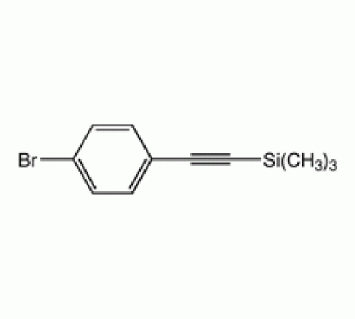 (4-Бромфенилэтинил) триметилсилан, 98%, Alfa Aesar, 1 г