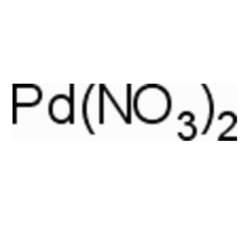 Палладий (II) нитрат, раствор, Pd 4-5% вес / вес (продолжение Pd), Alfa Aesar, (в) 25 г