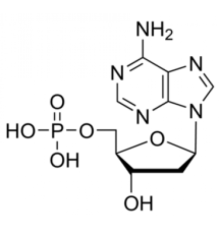 2'-дезоксиаденозин-5'-монофосфат, 98%, Alfa Aesar, 5 г