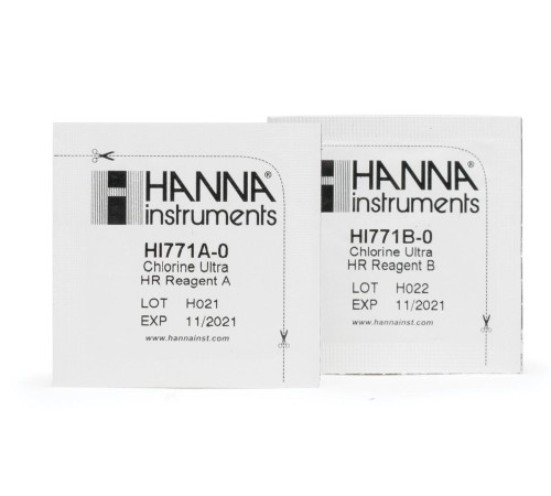 HI 771-25 реагенты на общий хлор, 25 тестов HI 771-25 реагенты на общий хлор, 25 тестов