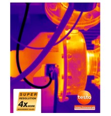 Опция Super Resolution для Testo 885